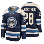 Maglia Hockey Bambino Columbus Blue Jackets Oliver Bjorkstrand 2019 Alternato Breakaway Blu