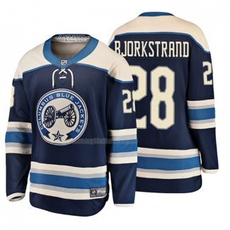 Maglia Hockey Bambino Columbus Blue Jackets Oliver Bjorkstrand 2019 Alternato Breakaway Blu