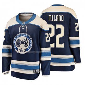 Maglia Hockey Bambino Columbus Blue Jackets Sonny Milano 2019 Alternato Breakaway Blu