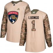 Maglia Hockey Bambino Florida Panthers Roberto Luongo Autentico 2017 Veterans Day Camuffamento