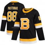 Maglia Hockey Boston Bruins David David Pastrnak Alternato Autentico Nero