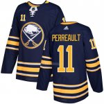 Maglia Hockey Buffalo Sabres Gilbert Perreault Home Autentico Blu
