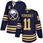 Maglia Hockey Buffalo Sabres Gilbert Perreault Home Autentico Blu
