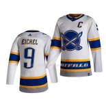 Maglia Hockey Buffalo Sabres Jack Eichel Bianco