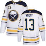 Maglia Hockey Buffalo Sabres Jimmy Vesey Road Autentico Bianco