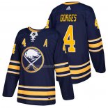 Maglia Hockey Buffalo Sabres Josh Gorges Home Autentico 2018 Blu