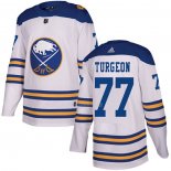 Maglia Hockey Buffalo Sabres Pierre Turgeon Autentico 2018 Winter Classic Bianco