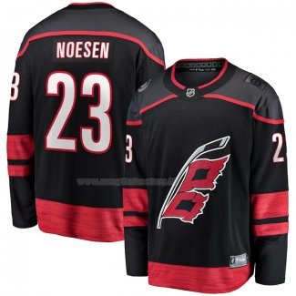 Maglia Hockey Carolina Hurricanes Stefan Noesen Home Breakaway Nero