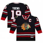 Maglia Hockey Chicago Blackhawks Jonathan Toews Mitchell & Ness 2008-09 Nero