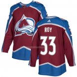 Maglia Hockey Colorado Avalanche Patrick Roy Home Autentico Rosso