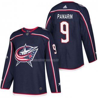 Maglia Hockey Columbus Blue Jackets Artemi Panarin Autentico Home 2018 Blu