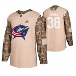 Maglia Hockey Columbus Blue Jackets Boone Jenner Veterans Day Camuffamento