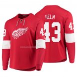 Maglia Hockey Detroit Red Wings Darren Helm Platinum Rosso