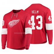 Maglia Hockey Detroit Red Wings Darren Helm Platinum Rosso