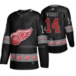 Maglia Hockey Detroit Red Wings Gustav Nyquist Breakaway Nero