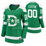 Maglia Hockey Donna Dallas Stars Personalizzate Breakaway Giocatore 2020 Winter Classic Verde