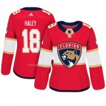 Maglia Hockey Donna Florida Panthers Micheal Haley Adizero Giocatore Home Rosso