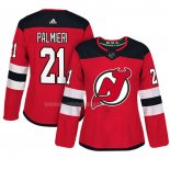 Maglia Hockey Donna New Jersey Devils Kyle Palmieri Autentico Giocatore Rosso