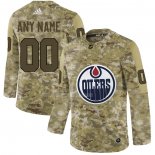 Maglia Hockey Edmonton Oilers Personalizzate 2019 Camuffamento