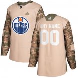Maglia Hockey Edmonton Oilers Personalizzate Autentico 2017 Veterans Day Camuffamento
