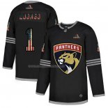 Maglia Hockey Florida Panthers Roberto Luongo 2020 USA Flag Nero