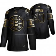 Maglia Hockey Golden Edition Boston Bruins Danton Heinen Autentico Nero
