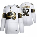 Maglia Hockey Golden Edition Colorado Avalanche Gabriel Landeskog Limited Bianco
