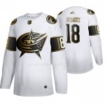 Maglia Hockey Golden Edition Columbus Blue Jackets Pierre Luc Dubois Autentico Bianco