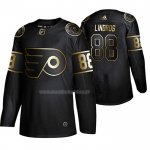 Maglia Hockey Golden Edition Philadelphia Flyers Eric Lindros Retired Giocatore Autentico Nero