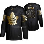 Maglia Hockey Golden Edition Toronto Maple Leafs Doug Gilmour Retired Giocatore Autentico Nero