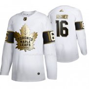 Maglia Hockey Golden Edition Toronto Maple Leafs Mitch Marner Limited Bianco