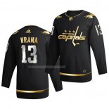 Maglia Hockey Golden Edition Washington Capitals Jakub Vrana Limited Autentico 2020-21 Nero