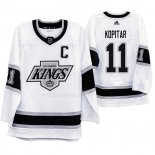 Maglia Hockey Los Angeles Kings Anze Kopitar Heritage Throwback Bianco
