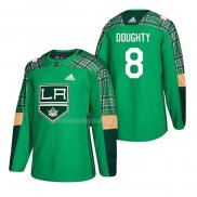 Maglia Hockey Los Angeles Kings Drew Doughty 2018 Dia de San Patricio Verde