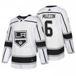 Maglia Hockey Los Angeles Kings Jake Muzzin Autentico Away 2018 Bianco