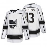 Maglia Hockey Los Angeles Kings Kyle Clifford Autentico Away 2018 Bianco
