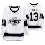 Maglia Hockey Los Angeles Kings Kyle Clifford Heritage Throwback Bianco