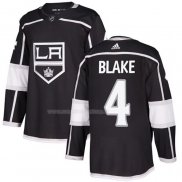 Maglia Hockey Los Angeles Kings Rob Blake Home Autentico Nero