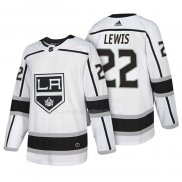 Maglia Hockey Los Angeles Kings Trevor Lewis Autentico Away 2018 Bianco