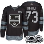 Maglia Hockey Los Angeles Kings Tyler Toffoli 1917-2017 100th Anniversario Nero