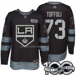 Maglia Hockey Los Angeles Kings Tyler Toffoli 1917-2017 100th Anniversario Nero