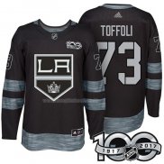 Maglia Hockey Los Angeles Kings Tyler Toffoli 1917-2017 100th Anniversario Nero