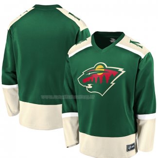 Maglia Hockey Minnesota Wild Verde