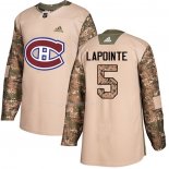 Maglia Hockey Montreal Canadiens Guy Lapointe Autentico 2017 Veterans Day Camuffamento