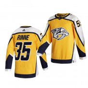 Maglia Hockey Nashville Predators Rinne Giallo