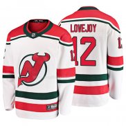 Maglia Hockey New Jersey Devils Ben Lovejoy Alternato Breakaway Bianco