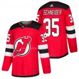 Maglia Hockey New Jersey Devils Cory Schneider Autentico Home 2018 Rosso