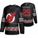 Maglia Hockey New Jersey Devils Mackenzie Blackwood Breakaway Nero