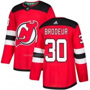 Maglia Hockey New Jersey Devils Martin Brodeur Home Autentico Rosso
