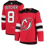 Maglia Hockey New Jersey Devils Will Butcher Home Autentico Rosso